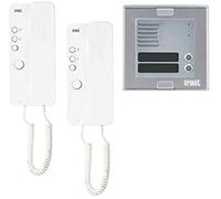 Kit citofono Urmet bifamiliare Con Mirò e Sinthesi 1150/302