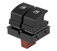 Pulsantiera Finestra Pulsante interruttore alzacristallo elettrico 1Z0959858 adatto per Skoda per Fabia 2 per Octavia 1Z per Roomster Pulsantiera Alzavetro