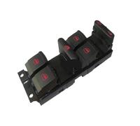 Pulsantiera Finestrino Elettrico 3BD959857 1J4959857 Interruttore Di Controllo Della Finestra Cromato Per Golf 4 Per GTI Per Jetta MK4 Per Passat B5 1J4959857D