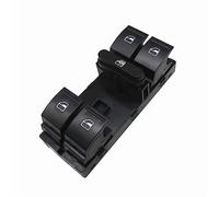 Pulsantiera Finestrino Elettrico Chrome Maestro Finestra Interruttore Per Skoda Per Fabia 1K4959857B 5J0959855 5K4959857 Auto Potere di Controllo(NO Chrome B)