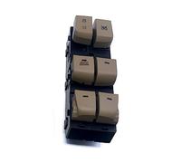 Pulsantiera Finestrino Elettrico Per Hyundai Per Elantra Per Lang Per Move Alzacristallo Anteriore Sinistro Interruttori Pulsante 93570-4V010 93575-4V000(Beige Auto Down)