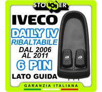 Pulsantiera Guida Alzacristalli Interruttori Vetri IVECO DAILY IV RIBALTABILE
