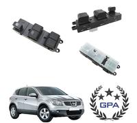 PULSANTIERA INTERRUTORE ALZACRISTALLI NISSAN QASHQAI 2007 2008 2009 2010 2011