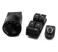 Pulsantiera Interruttore 3Pcs Finestra Di Potere Del Faro Dello Specchio Pulsante Interruttore Per A4 S4 B6 B7 RS4 8E0 959 851 941 531B 4F0 565