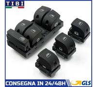 PULSANTIERA INTERRUTTORI ALZACRISTALLI AUDI A3 SPORTBACK A6 Q7 SET KIT PULSANTI