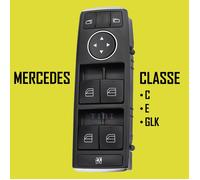 Pulsantiera interruttori alzacristalli lato guida per Mercedes Classe C E GLK