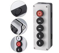 Pulsantiera IP65 22mm Impermeabile Interruttore Cemento Officine Materiale ABS A