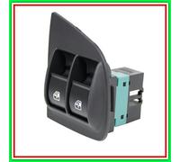 Pulsantiera Nera-2 Interruttori-Alzacristallo Porta Anteriore Sinistra-10 Pins F