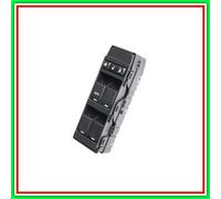 Pulsantiera Nera-4 Interruttori-Alzacristallo Porta Anteriore Sinistra-Con Pulsa