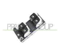 Prasco Pulsantiera AD810WS04 Nera bordo cromato 4 interruttori per Audi Q3 (8U) 2011-2014