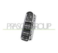 Pulsantiera Nera/bordo Cromato Porsche Macan (95b) Dal 2014 Al 2018