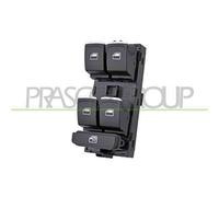 Pulsantiera Nera Per Volkswagen Golf Sportsvan Dal 2014 Al 2017 Vg056ws04