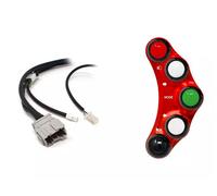 PULSANTIERA STRADALE SINISTRA ROSSA JETPRIME PER MV AGUSTA BRUTALE DRAGSTER 800