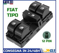 Pulsantiera tasti alzacristalli alza vetro lato guida per FIAT TIPO 735631478