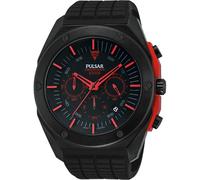 Pulsar Black Rubber Sport Watch