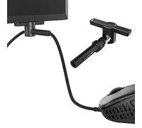 Pulsar Gaming Gears - Micro Bungee ES : Supporto per mouse cablato senza trascinamento - Movimento libero sulla scrivania - Attaccalo al monitor - Ottieni più spazio (confezione singola)