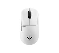 Pulsar Gaming Gears Pro Series JV-X - Mouse da gioco wireless, ultra leggero, 56 g, DPI 32K, interruttore ottico, dongle 8K incluso, bianco