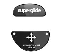 Pulsar Gaming Gears Superglide - Piedini per mouse più veloci e lisci, realizzati con vetro ultra resistente e impeccabile, suola super veloce liscia e resistente per Zowie serie EC [nero]