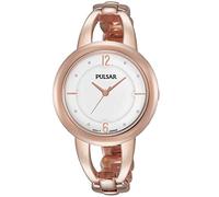 Pulsar Orologio Analogico da Donna con Cinturino in Placcato in Acciaio Inox PH8208X1