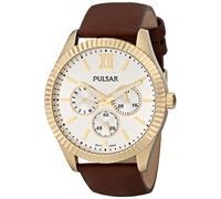 Pulsar Orologio Donna Cinturino Pelle Bello Marrone PP6144