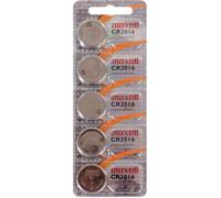 MAXELL - BATTERIA LITIO CR2016 3V 5UDS