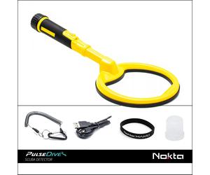 PULSE DIVE SCUBA DETECTOR POINTER 8" SUBACQUEO NOKTA MAKRO METAL GIALLO YELLOW