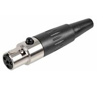 PULSE - Presa Mini-XLR, In Linea, 4 Pin