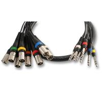 PULSE - PLS00111 - XLR A Jack Telaio, 8WAY, 2.5 Metri