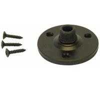 Pulse PLS00425 - Supporto flangia per microfono a collo d'oca, colore: Nero