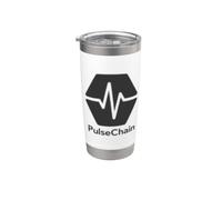 PulseChain - Software blockchain per l'indipendenza finanziaria Bicchiere termico in acciaio inox doppia parete