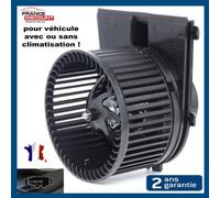 Pulseur d’Aria Abitacolo PARTSLINE Nero 146mm Per Sinistra LHD 12V