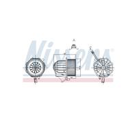 Pulsore D'Aria Abitacolo Per Audi A4 A5 Q5 Porsche Macan 8T1820021