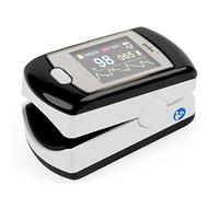 Pulsossimetro Pulox PO-300 - Saturimetro da dito ricaricabile per misurare SpO2 e frequenza del polso, con allarme e registrazione