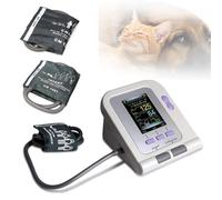 Pulsossimetro veterinario, misuratore digitale della pressione sanguigna veterinaria per cani/gatti/animali domestici per uso domestico, misuratore di pressione sanguigna digitale automatico