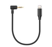 PULUZ 3,5 mm TRS da maschio a 8 pin Cavo adattatore audio a microfono vivo per P