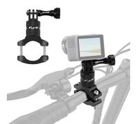 PULUZ 360 gradi rotazione in alluminio Alluminio Bicicletta bicicletta manubrio Adattatore per bicicletta con vite per GoPro HERO Sessione 5/4, Xiaoyi DJI Osmo Action Sport Camera