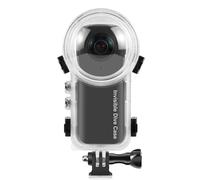 PULUZ 50m/164ft Dive Housing Case per Insta360 X4 Accessori Custodia Subacquea Custodia Protettiva Custodia PC Shell, Fotografia Subacquea Fotocamere per Insta360 x4 Custodia Impermeabile
