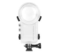 PULUZ 50m/164ft Invisibile Dive Case per Insta360 X3 Subacquea Impermeabile Copertura Dell'alloggiamento Protettivo PC Sealed Shell Fotografia Alloggiamenti con Staffa Accessori Fotocamera