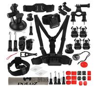PULUZ ACCESSORI KIT 45 IN 1 SUPPORTI FASCIE VITI ADESIVI BAG ACTION CAM 000733A
