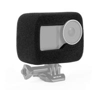 PULUZ Alloggiamento per parabrezza in schiuma DJI Osmo Action 5 Pro/4/3, rivestimento riduce il rumore del vento per registrazione audio ottimale