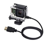 Puluz, cavo video 19 pin da HDMI a micro HDMI per GoPro HERO4 /3+ /3, Sony, LG, Panasonic, Canon, Nikon, smartphone e fotocamere, lunghezza: 1,5 m