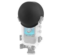 PULUZ Copriobiettivo per Insta360 X3 Invisible Dive Case, Insta 360 X4 Subacquea Impermeabile Subacquea Custodia Copriobiettivo, Accessori Action Camera (nero)