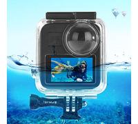 PULUZ Custodia impermeabile da 45 m per GoPro Max Action Camera, Subacquea Subacquea Custodia Protettiva Subacquea per GoPro MAX con fibbia di montaggio base e vite