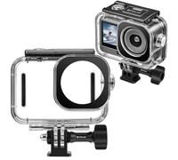 PULUZ Custodia impermeabile DJI Osmo Action 6, custodia protettiva 60 m subacquea con adattatore invisibile e vite