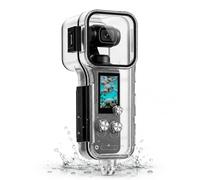 PULUZ Custodia impermeabile IPX8 da 50 m per DJI Osmo Pocket 4 | Guscio in policarbonato antiurto con pulsanti in acciaio inossidabile; inserti anti-appannamento per riprese nitide; scatti