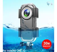 PULUZ Custodia impermeabile per Insta360 ONE X2 Sport Camera, 30m custodia protettiva subacquea per immersioni nuoto surf sci