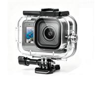 PULUZ Custodia subacquea per Go Pro MISSION 1/1 PRO, copertura per | Copertura protettiva impermeabile e antiurto subacquea per snorkeling, surf e sport acquatici con fogli anti-appannamento