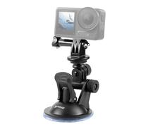PULUZ Go Pro - Supporto per parabrezza e finestra, per Go Pro Hero 12, con ventosa, per Go Pro Hero 11, 10, 9, 8, 7, 6, 5, DJI Osmo Action e altre action camera
