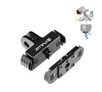PULUZ Kit adattatore base per treppiede pieghevole magnetico per GoPro HERO 12 11 10 9 8 Max, supporto di montaggio a sgancio rapido compatibile con treppiede, selfie stick e altri accessori per