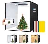 PULUZ Light box 15,7 "/40 cm Light Box Fotografia USB 3 modelli di luce portatile pieghevole per prodotti fotografici con 6 sfondi colorati su entrambi i lati + campo di luce ad anello